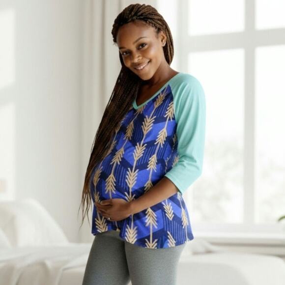 Lularoe 2XL Raglan Blouse - Picture 8 of 8